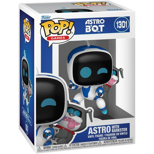 Funko Pop! Games: Astro Bot - Astro with Barkster