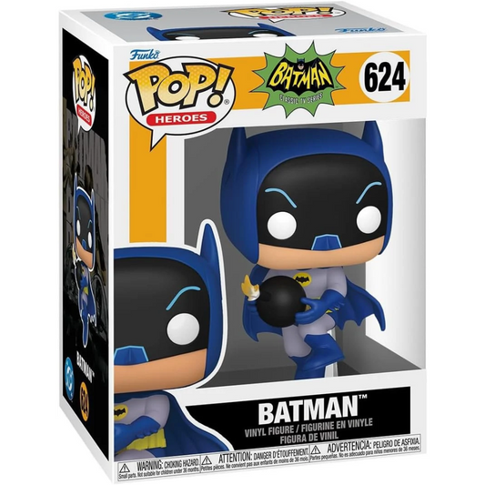 Funko Pop! Heroes: Batman 66 S2- Batman W/Bomb