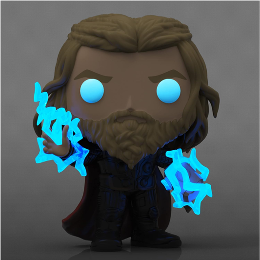 Funko Pop Marvel Avengers: Endgame – Thor With Thunder (Glows in the Dark) Special Edition