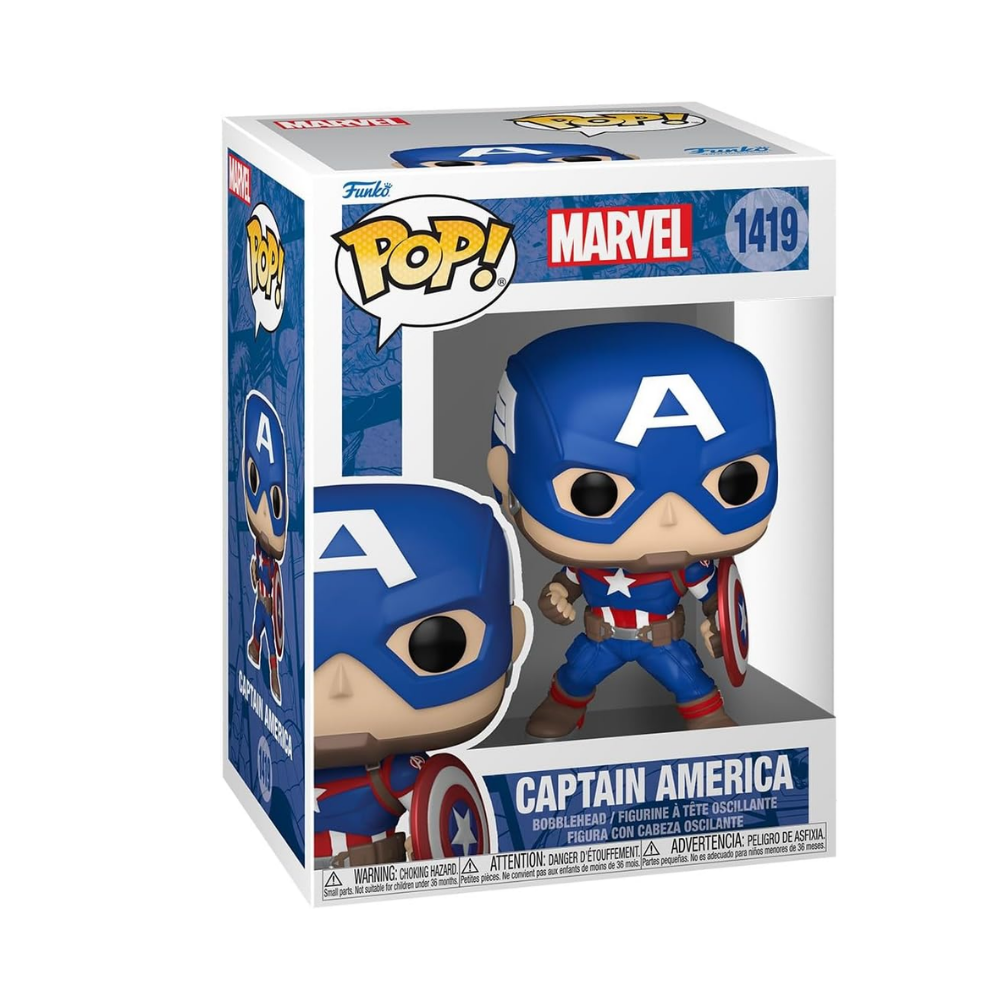 Funko Pop Marvel: Captain America New Classic