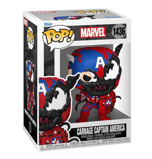 Funko POP Marvel: Carnageized- Captain America