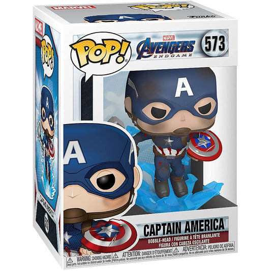 Funko POP Marvel: Endgame - Captain America with Broken Shield