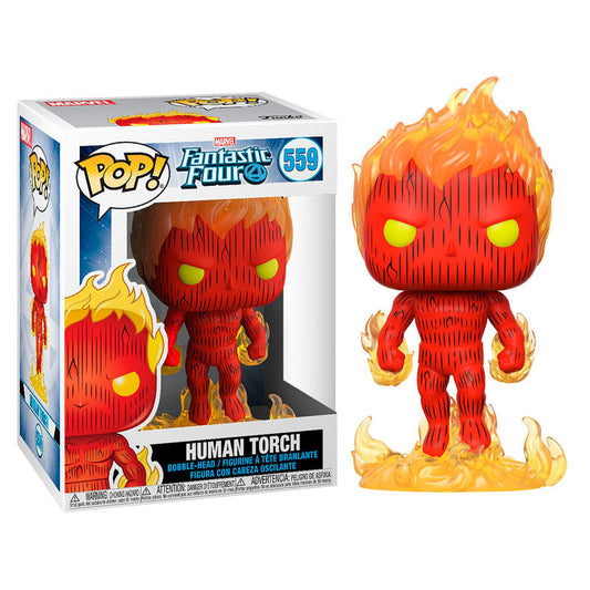 Funko POP Marvel: Fantastic Four - Human Torch