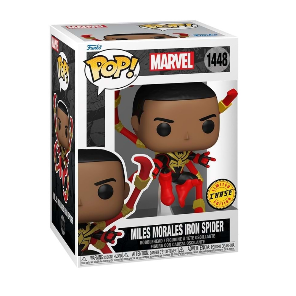 Funko POP - Marvel Spider Man Comics - Miles Morales Iron Spider Chase