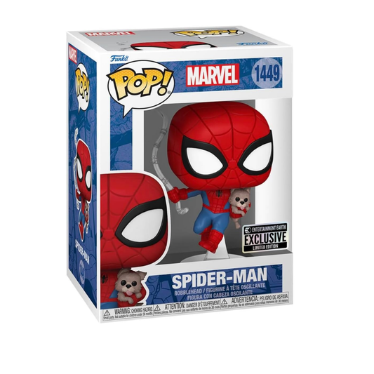 Funko Pop Marvel Spider-Man - Spidey With Sandwich(dog) (special Edition) No:1449