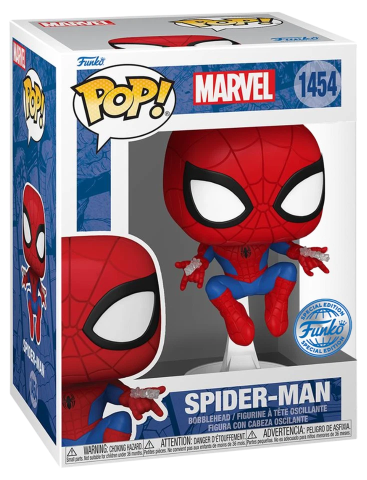Funko POP Marvel: Spider-Man- Web Swing Spidey Special Edition