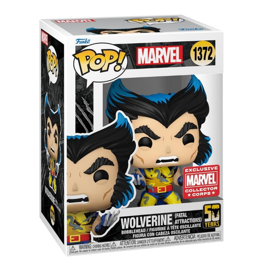Funko Pop Marvel: Wolverine 50 Years - Wolverine Fatal Attractions #1372