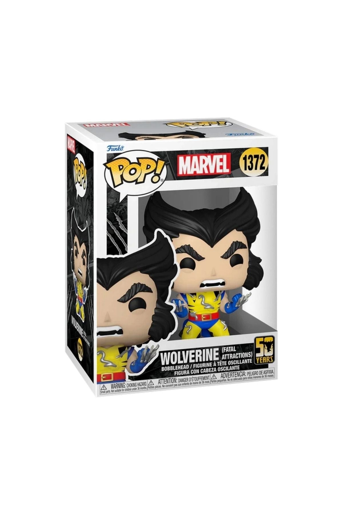 Funko POP Marvel: Wolverine 50th – Ultimate Wolverine w/Adamantiu