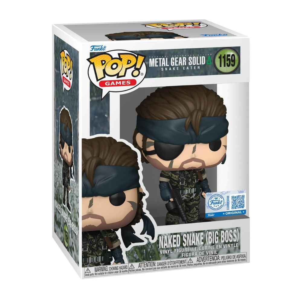 Funko Pop Metal Gear Solid 3 Naked Snake Big Boss
