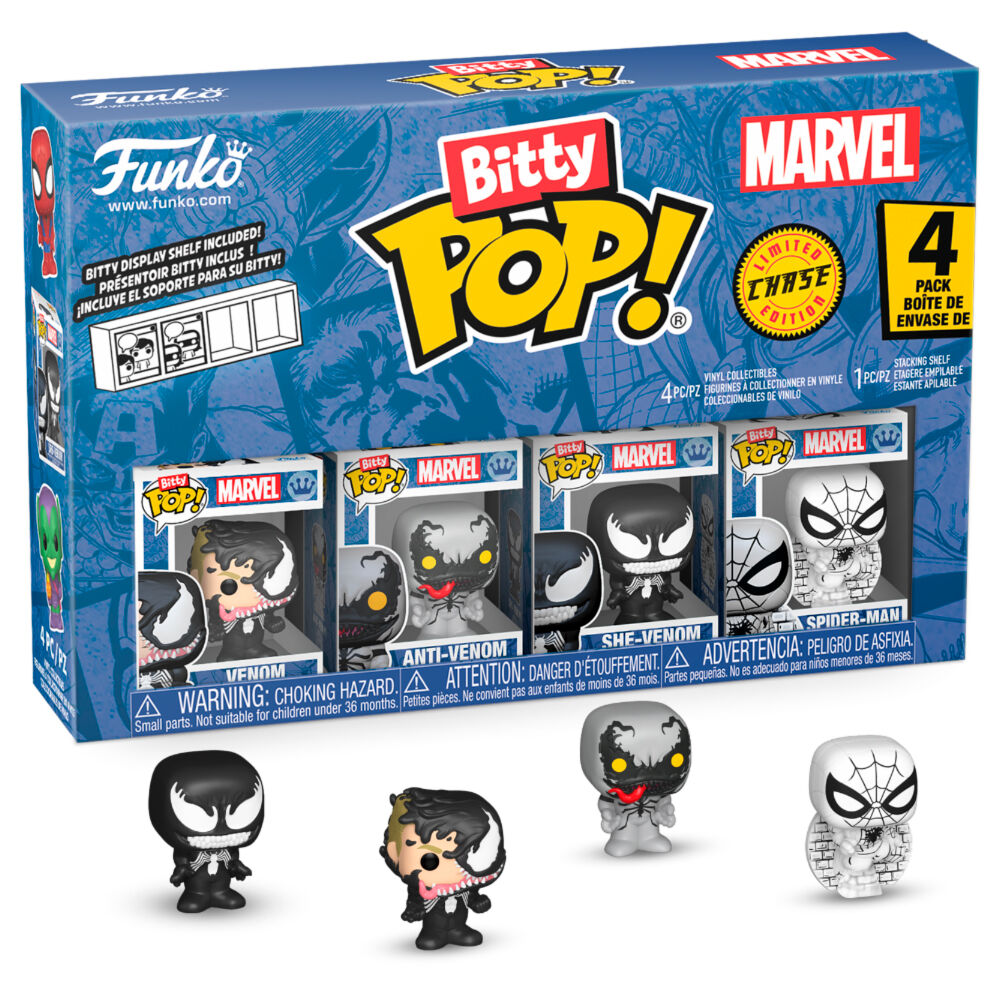 Funko Bitty POP: Spider Man - Venom 4'lü Paket