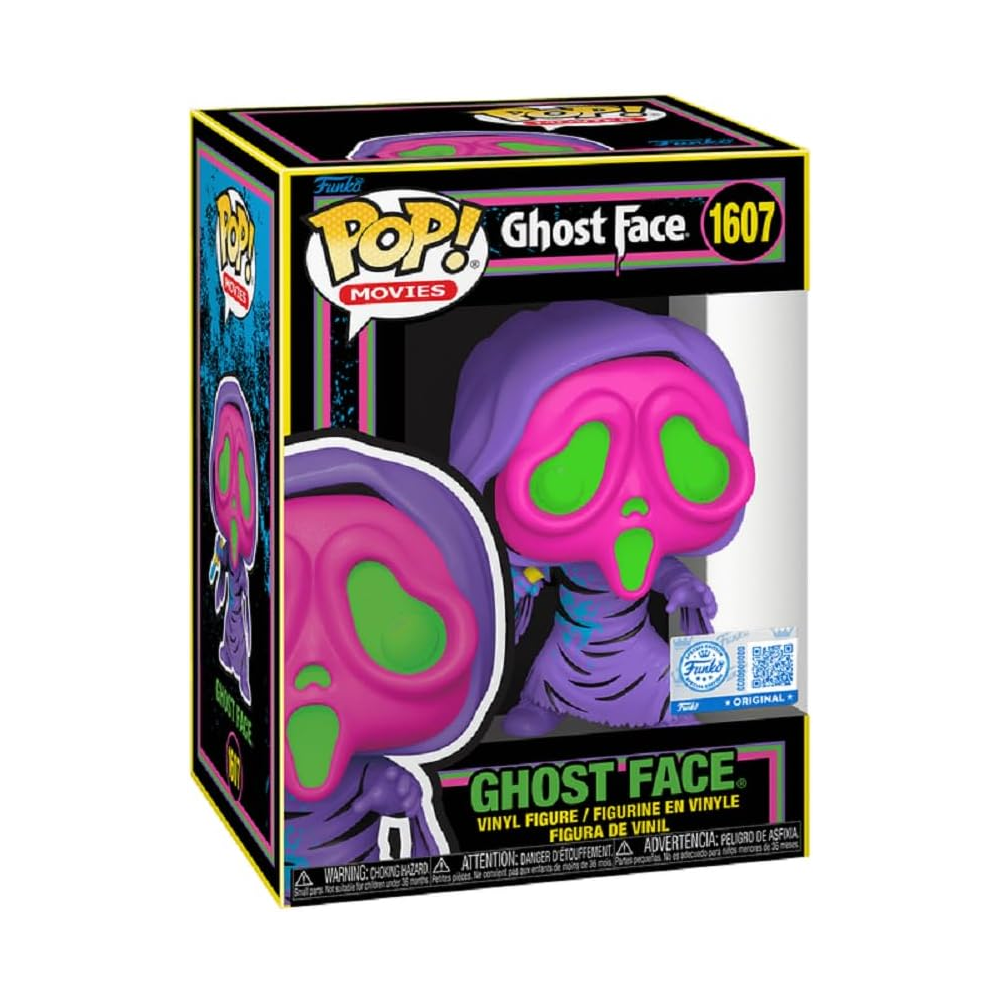 Funko Pop Movies Ghost Face - Ghost Face Black Light Special Edition No:1607