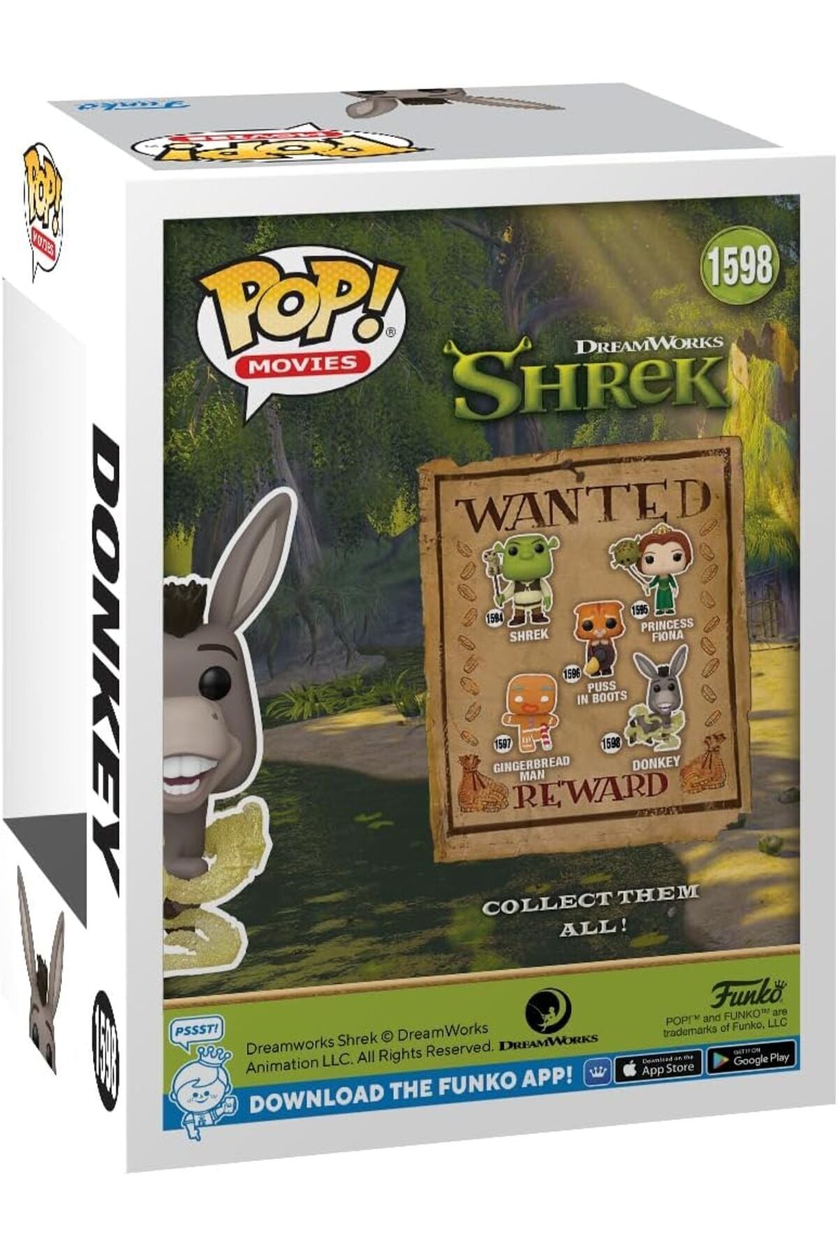 Funko POP - Movies: Shrek 30th- Donkey