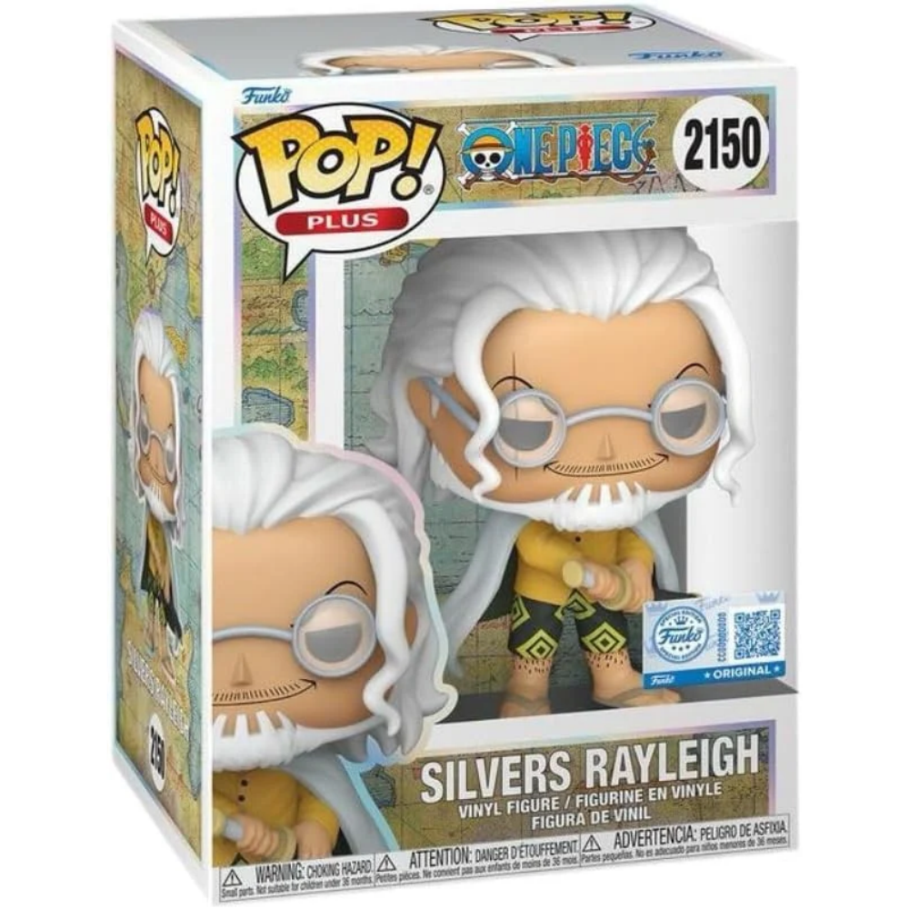Funko Pop One Piece Plus Silvers Rayliegh 2150
