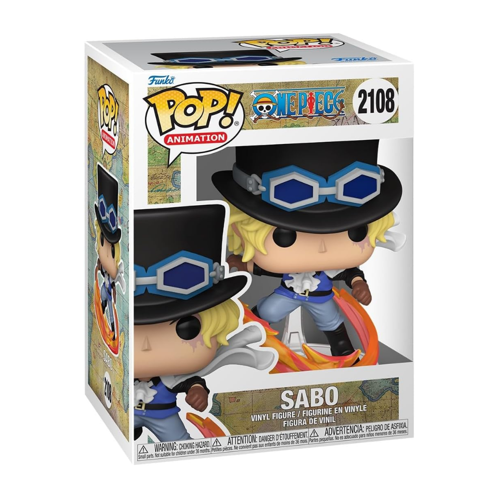 Funko Pop: One Piece Sabo Attacking with Pipe