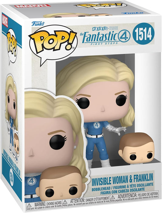 Funko POP&Buddy: Fantastic Four - Invisible Woman & Franklin