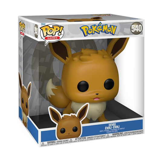 Funko Pop Pokemon - Eevee 10 Inc Jumbo 25 Cm No:540