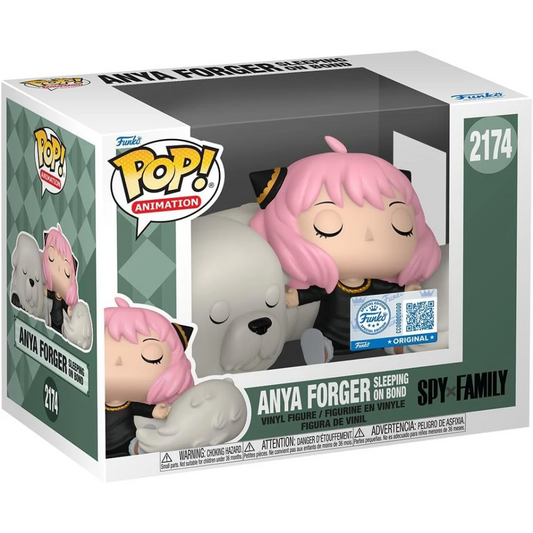 Funko Pop Premium! Animation: Spy x Family - Anya Sleeping on Bond (Exc)