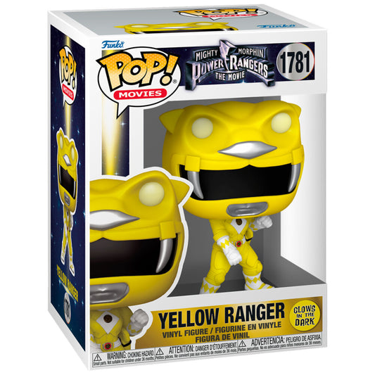 Funko POP Movies: Power Rangers - Yellow Ranger (Glow in the dark)