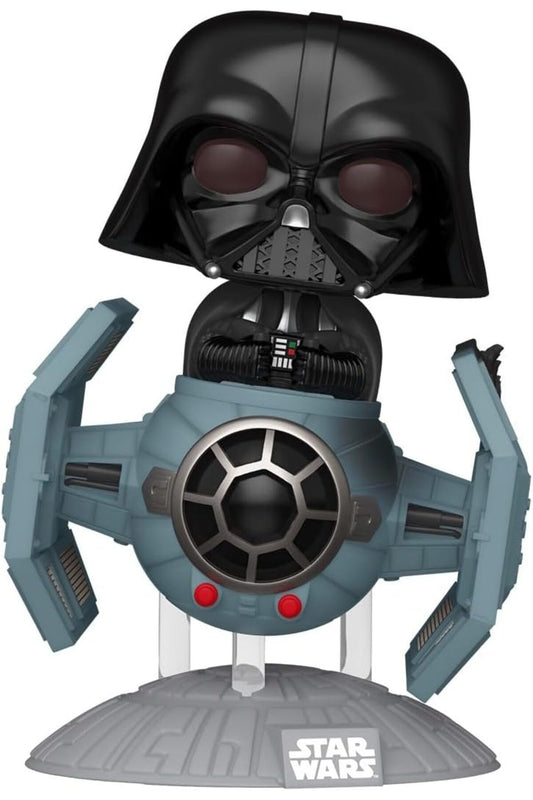 Funko Pop Rides Deluxe Disney Star Wars Dark Side - Darth Vader With Tıe Advanced X1