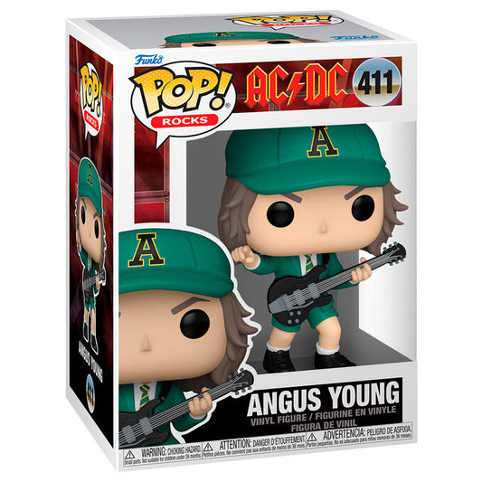 Funko Pop Rocks Ac/dc - Angus Young Green No:411