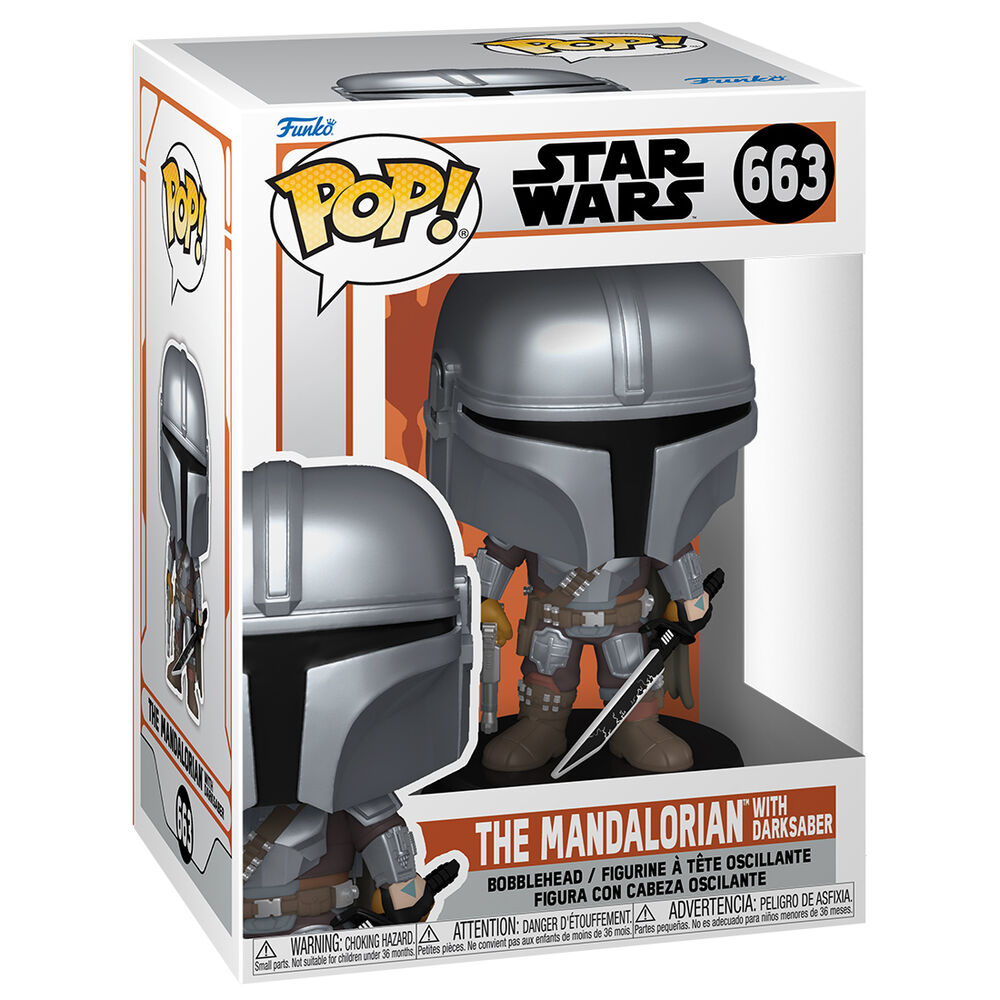 Funko POP Star Wars: The Mandalorian with Darksaber