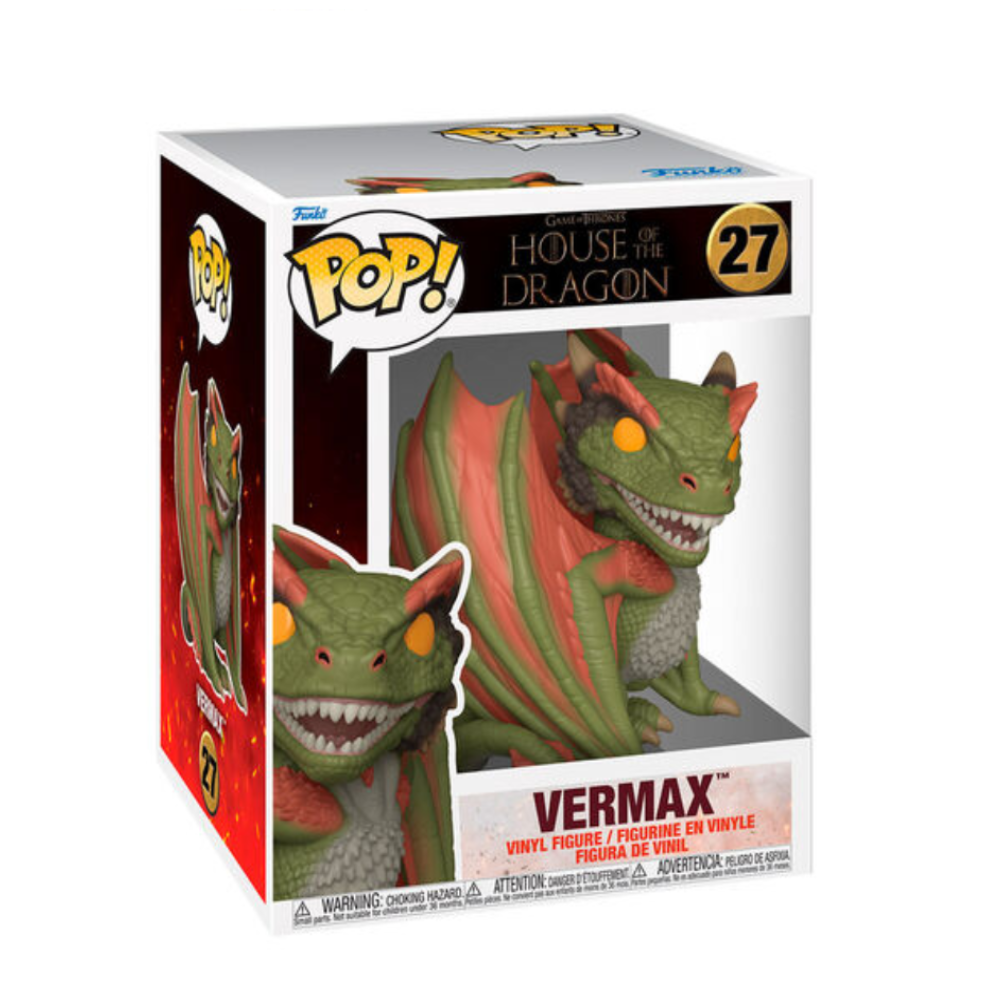 Funko Pop Super House Of The Dragon – Vermax No:27 (6")