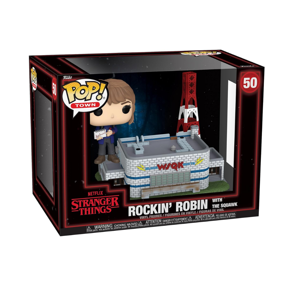 Funko Pop Town: Stranger Things - Rockin' Robin with the Squawk