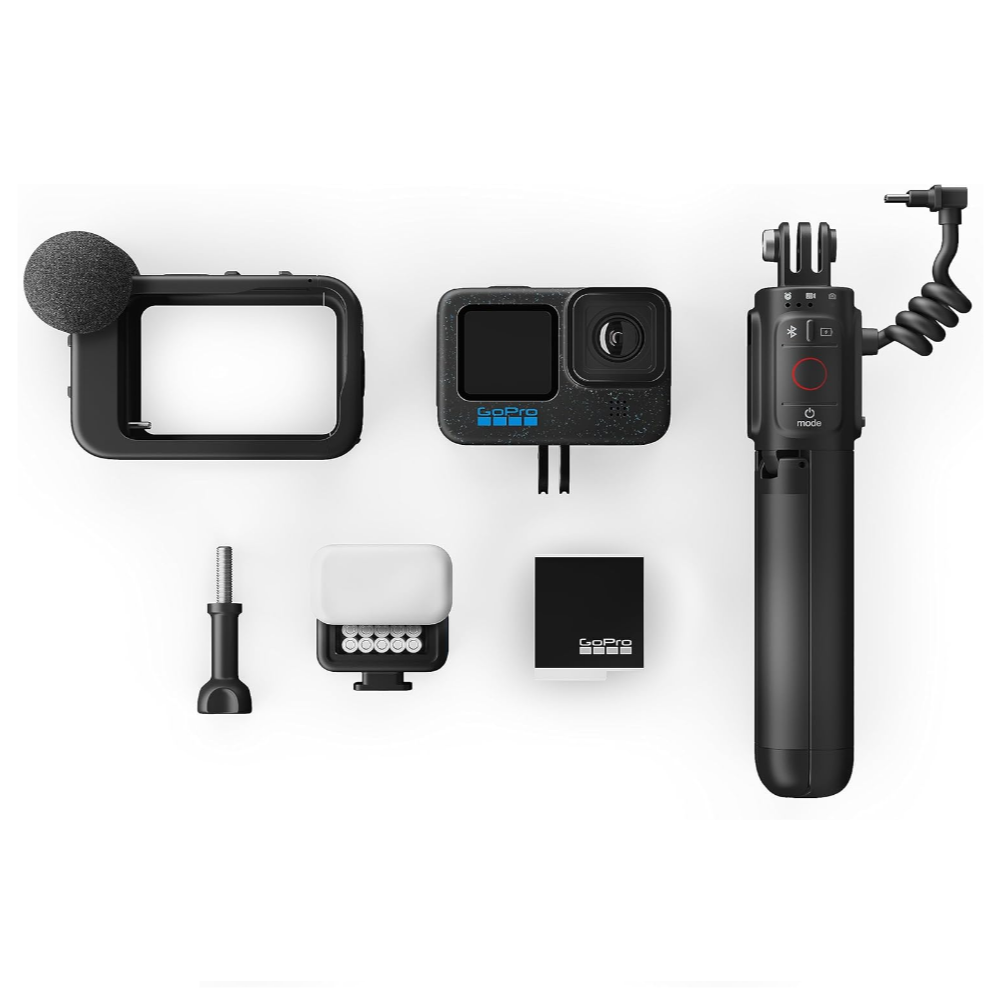 GoPro Hero 12 Black Creator Edition - Resmi Distribütör Garantili - Light Mod + Media Mod + Volta