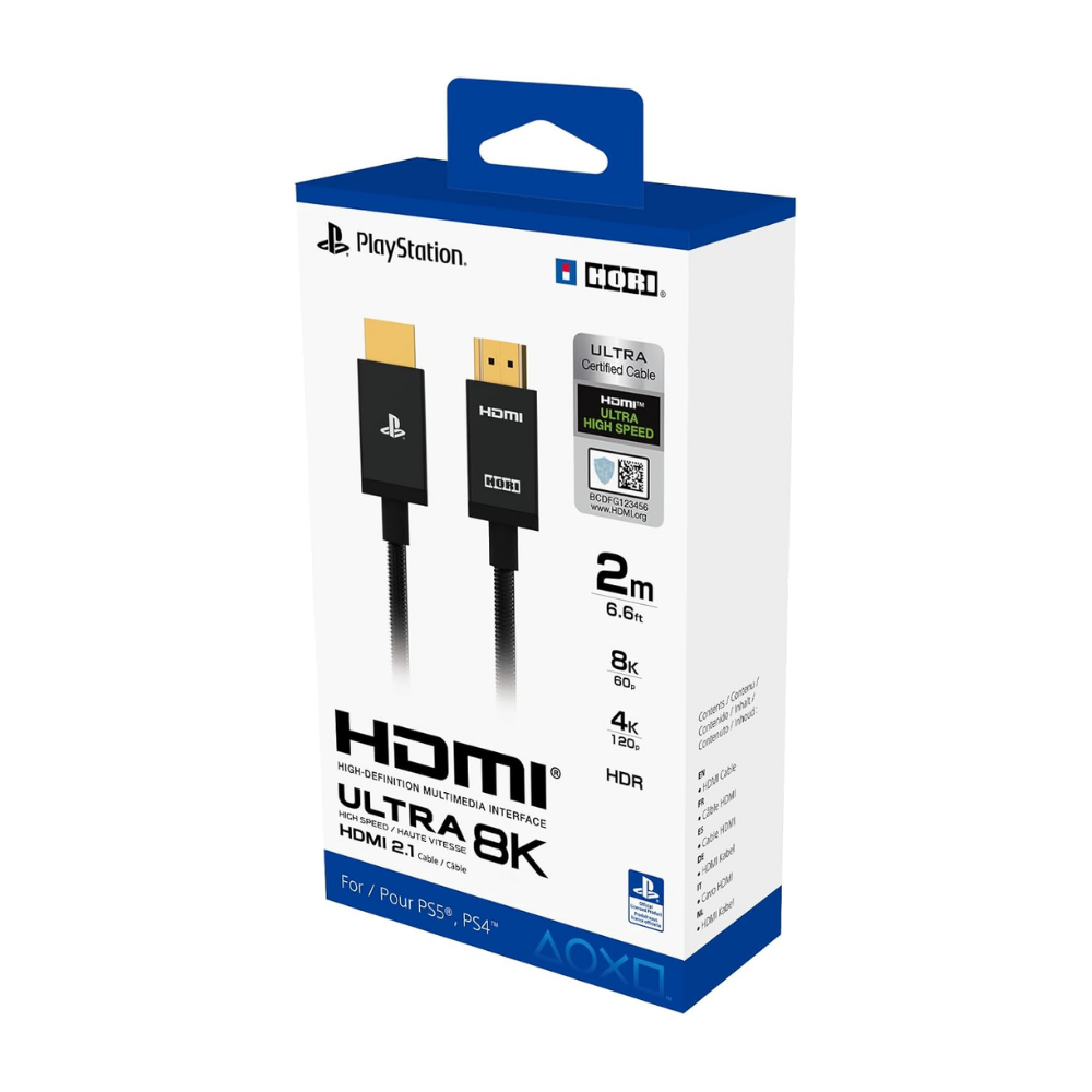 Hori Ps5 Ultra High Speed HDMI Kablo - Orjinal Lisanslı 8K & 4K, HDMI 2.1