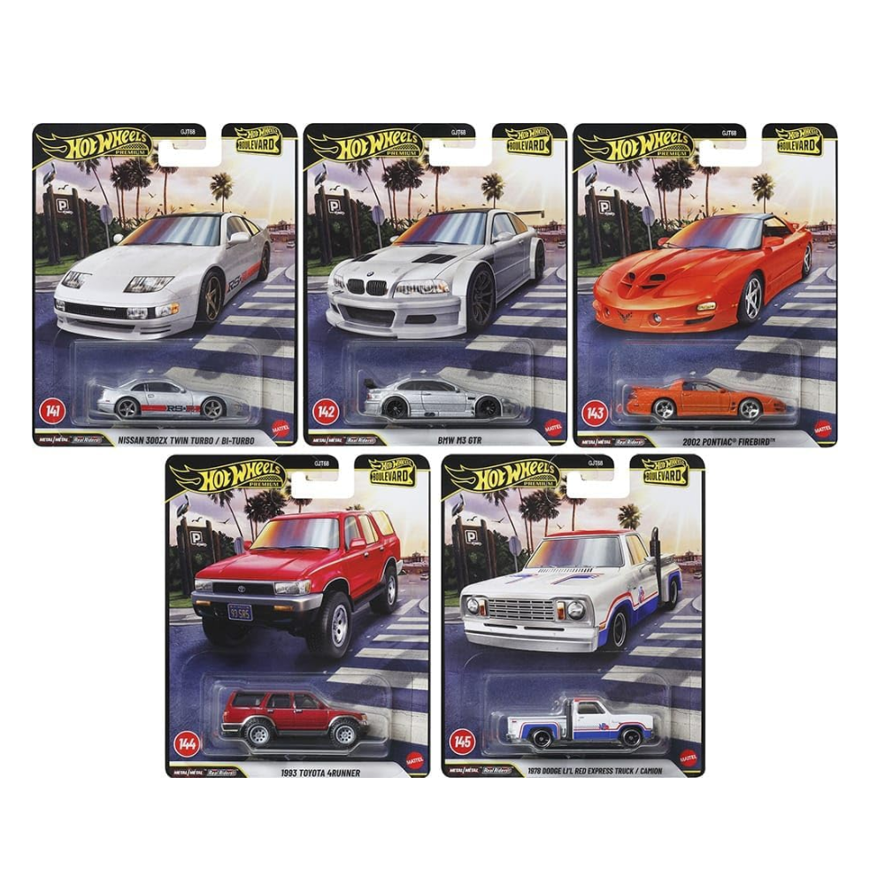 HOT WHEELS Premium - Boulevard (141-145) - GJT68-978F
