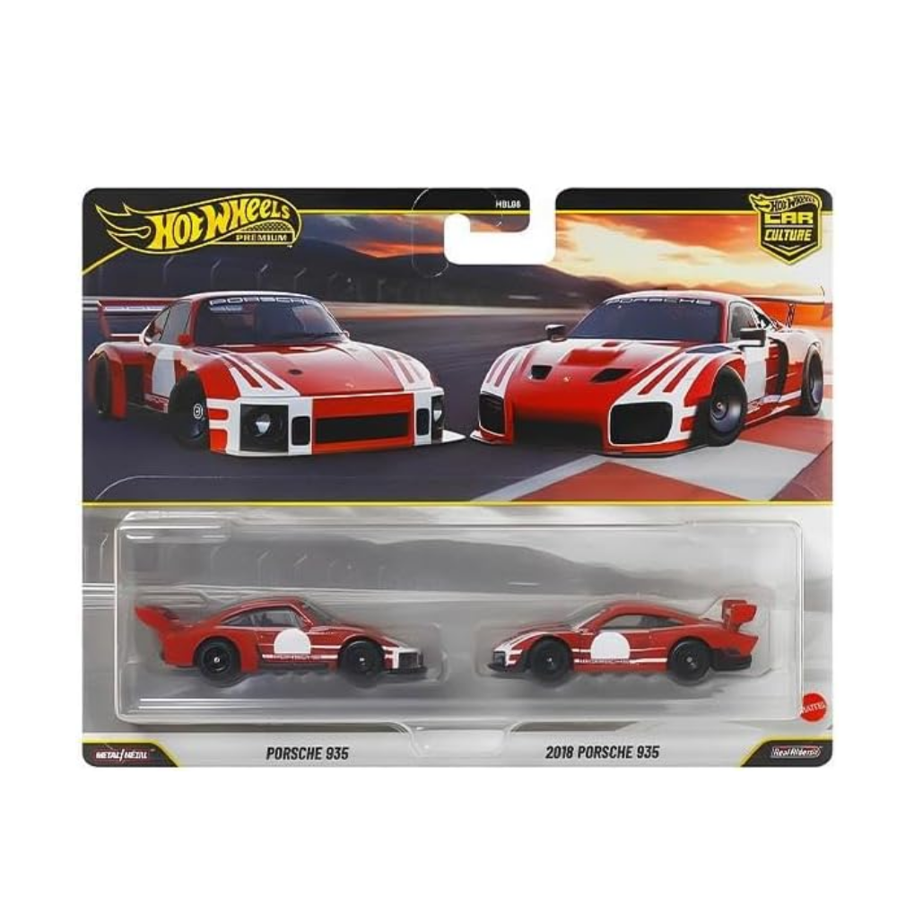 Hot Wheels 1:64 Car Culture Porsche 935 & 2018 Porsche 935 2'li Paket