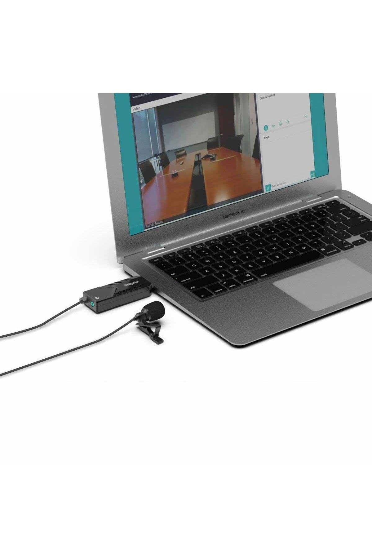 Fifine K053 Kablolu USB Yaka Mikrofonu