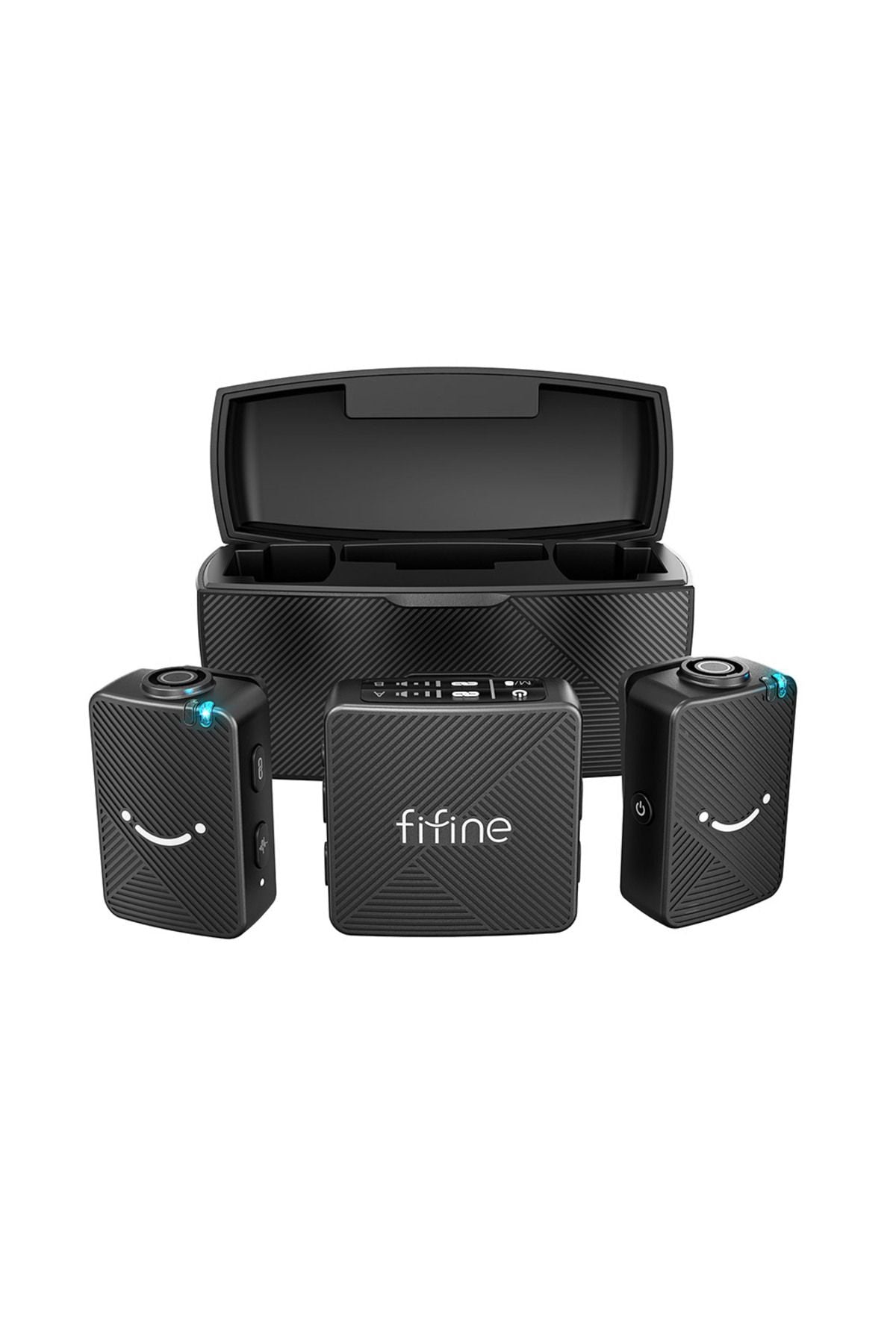 M9 - Fifine Kablosuz Yaka Mikrofon Seti