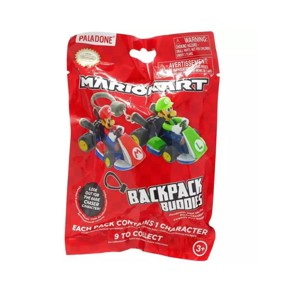 Mario Kart Backpack Buddies Series 2 Anahtarlık Blind Bag