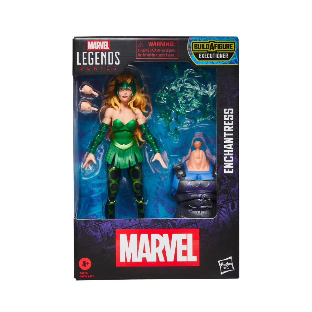 Marvel Legends Enchantress, Thor Comics Aksiyon Figürü (Executioner BAF)