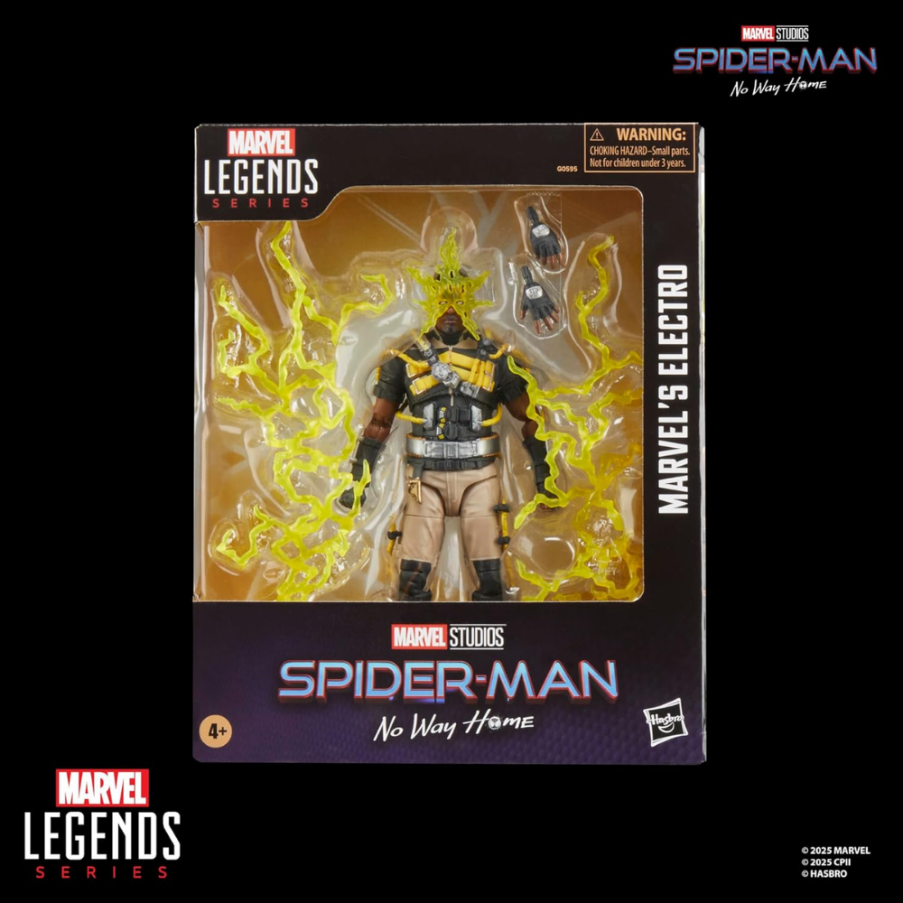 Marvel Legends Marvel’s Electro Deluxe (Spider-Man: No Way Home) Aksiyon Figürü