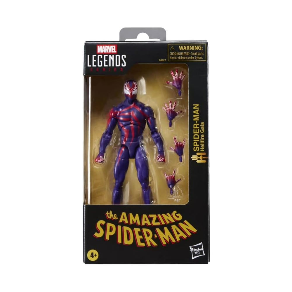 Marvel Legends Spider-Man Hellfire Gala (X-Men: Hellfire Gala Comics) Aksiyon Figürü