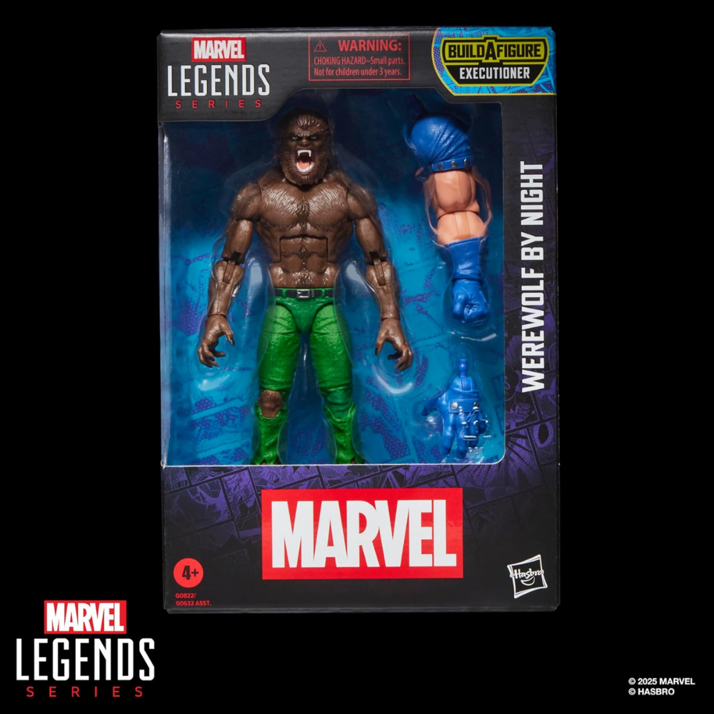 Marvel Legends Werewolf By Night, Marvel Comics Aksiyon Figürü (Executioner BAF