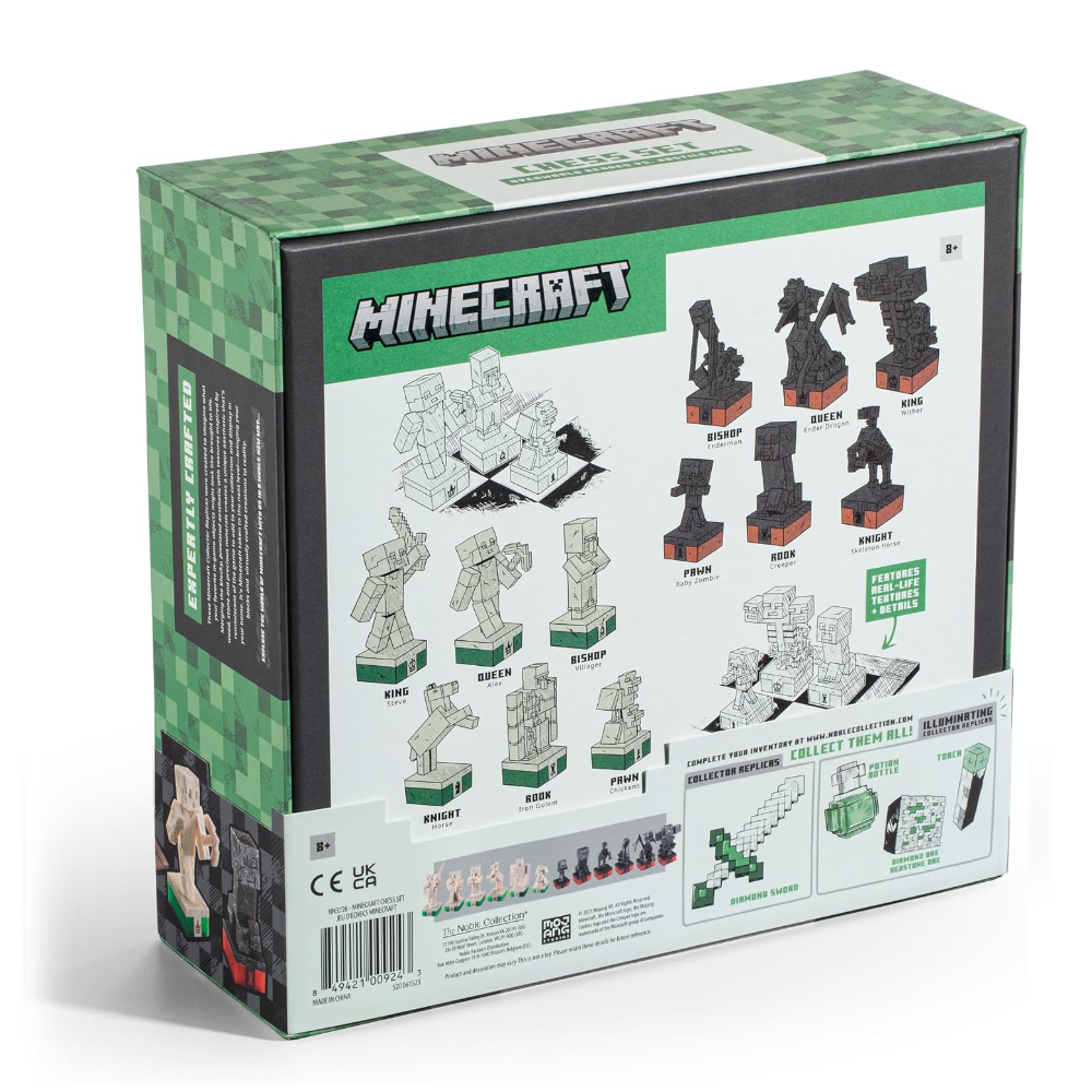 Minecraft Chess Set Orjinal Satranç Takımı