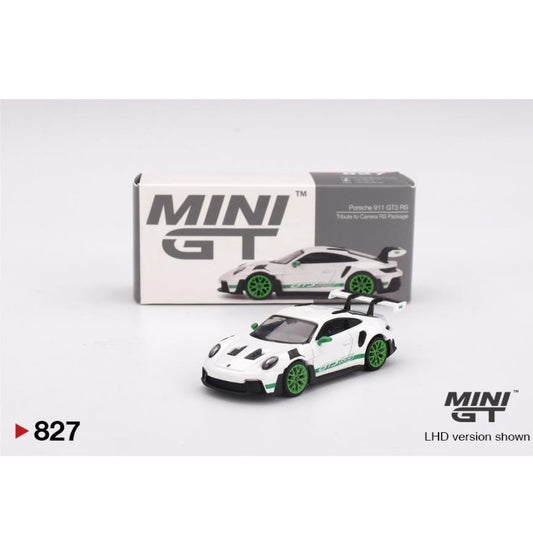 Mini GT 1/64 Porsche 911 (992) GT3 RS Tribute to Carrera RS Package No:827