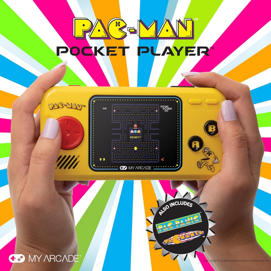 MY ARCADE POCKET PLAYER PAC-MAN PORTABLE 3 OYUN