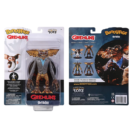 Noble Collection Bendyfigs Gremlins Brain Figür