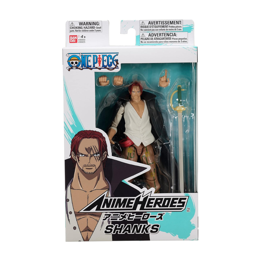 One Piece - Shanks (Anime Heroes Series) Aksiyon Figürü