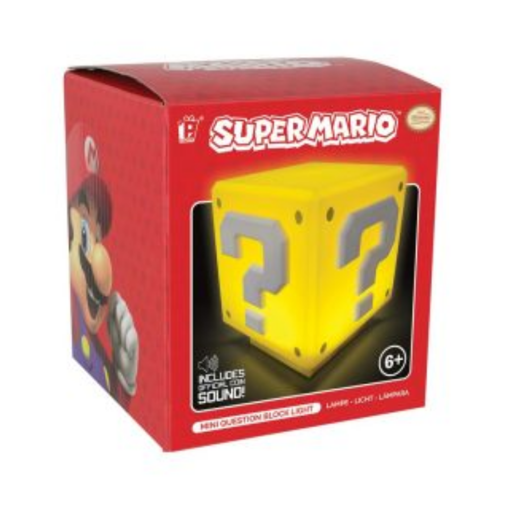 Paladone Super Mario Mini Soru Bloku Lamba