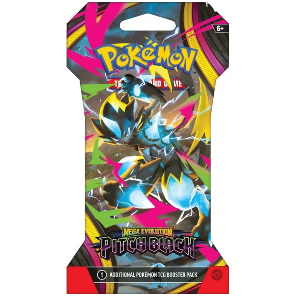 Pokémon TCG: Mega Evolution—Pitch Black Sleeved Booster