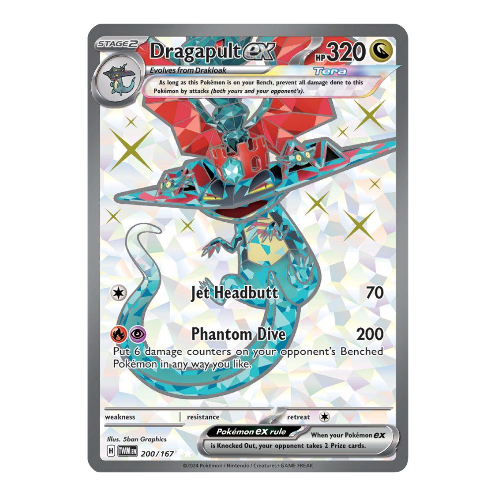 POKEMON TCG Dragapult EX #200