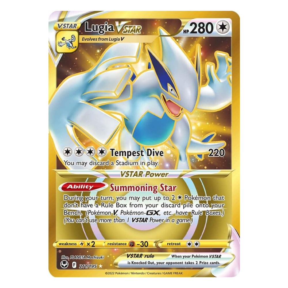 POKEMON TCG Lugia VSTAR #211