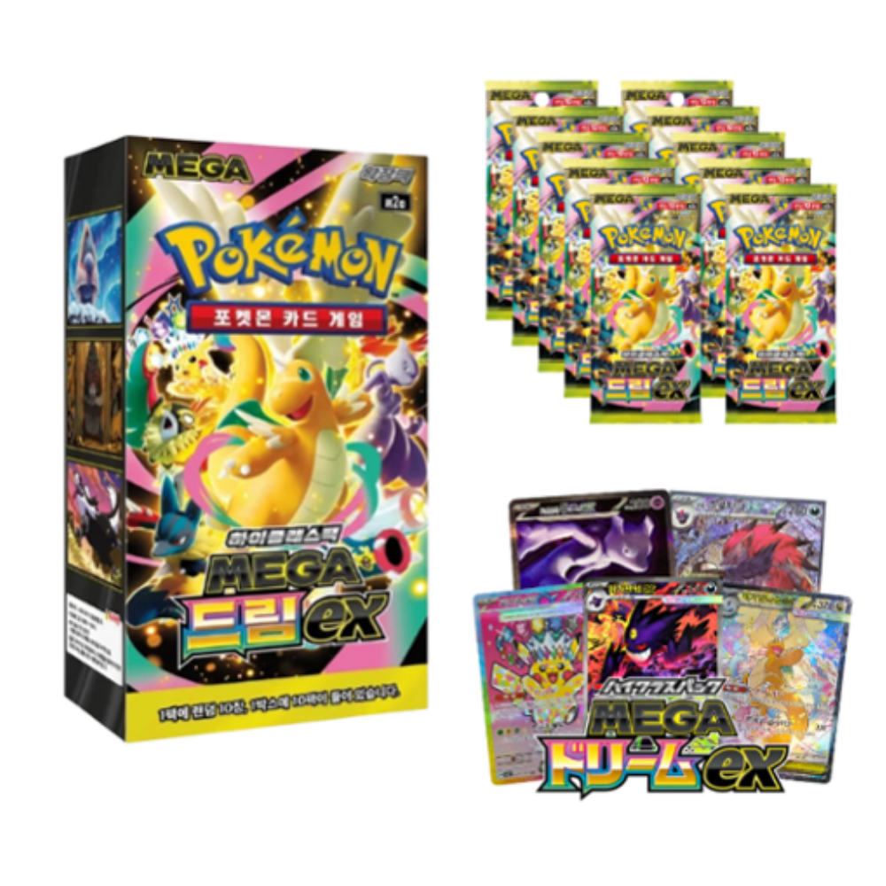 Pokemon TCG Mega Dream ex Booster Box (Korean)
