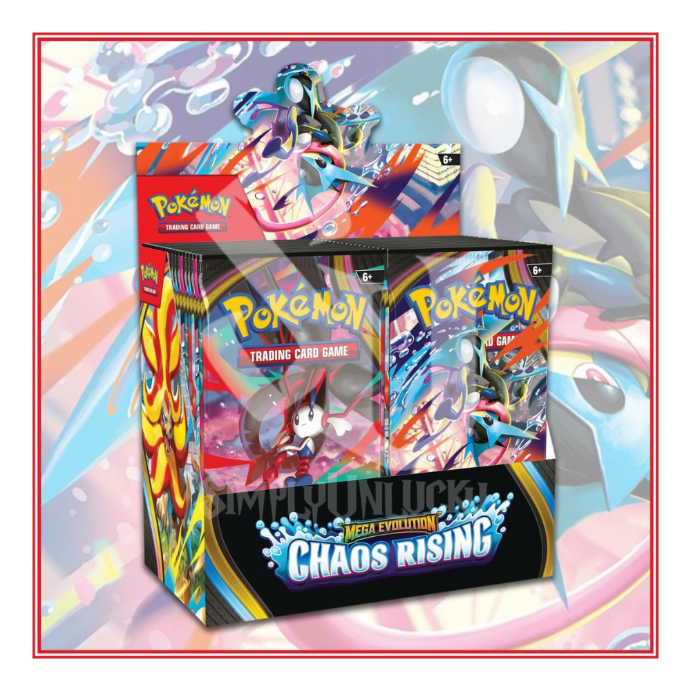 POKEMON TCG Mega Evolution Chaos Rising Booster Box
