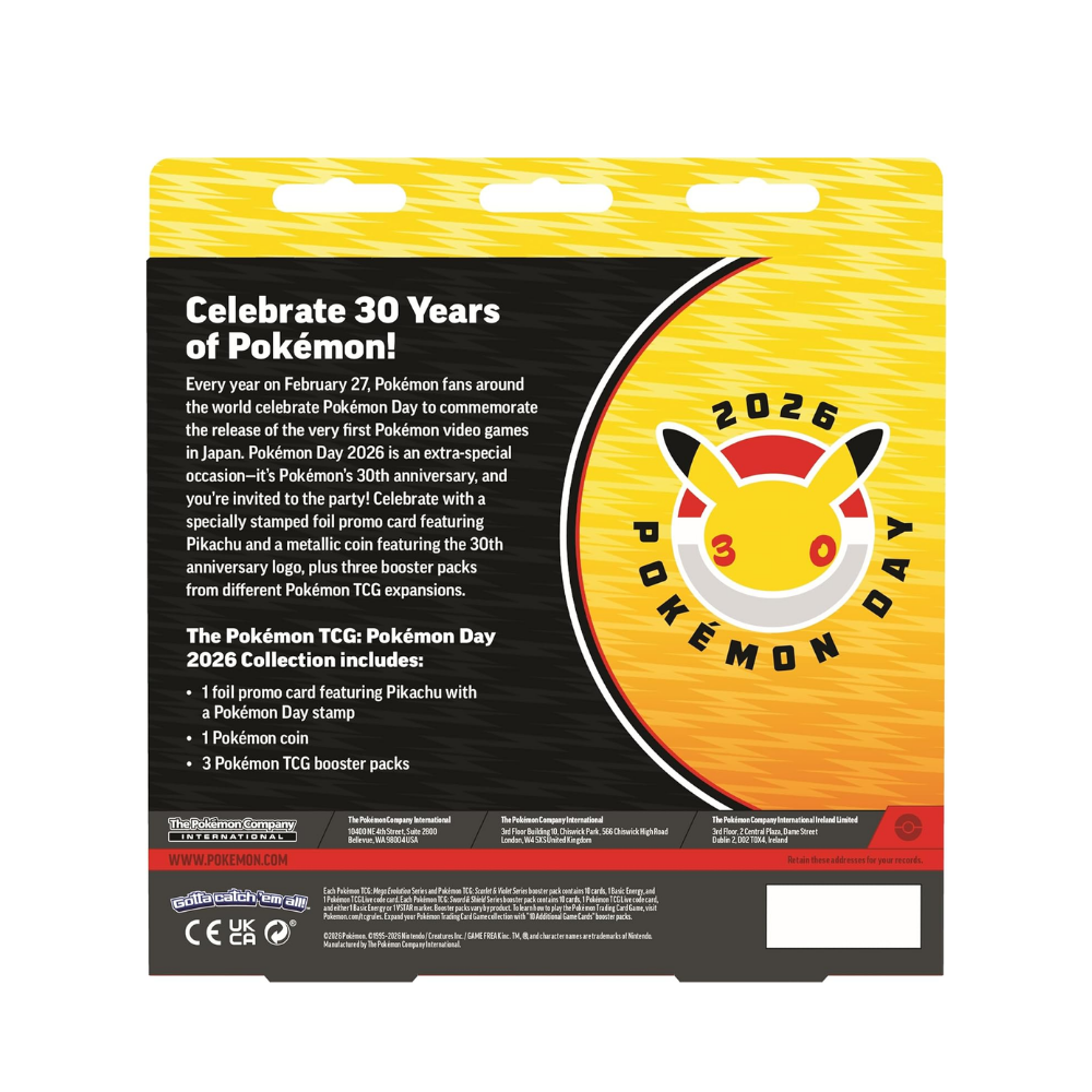 Pokemon TCG: Pokemon Day 2026 Collection